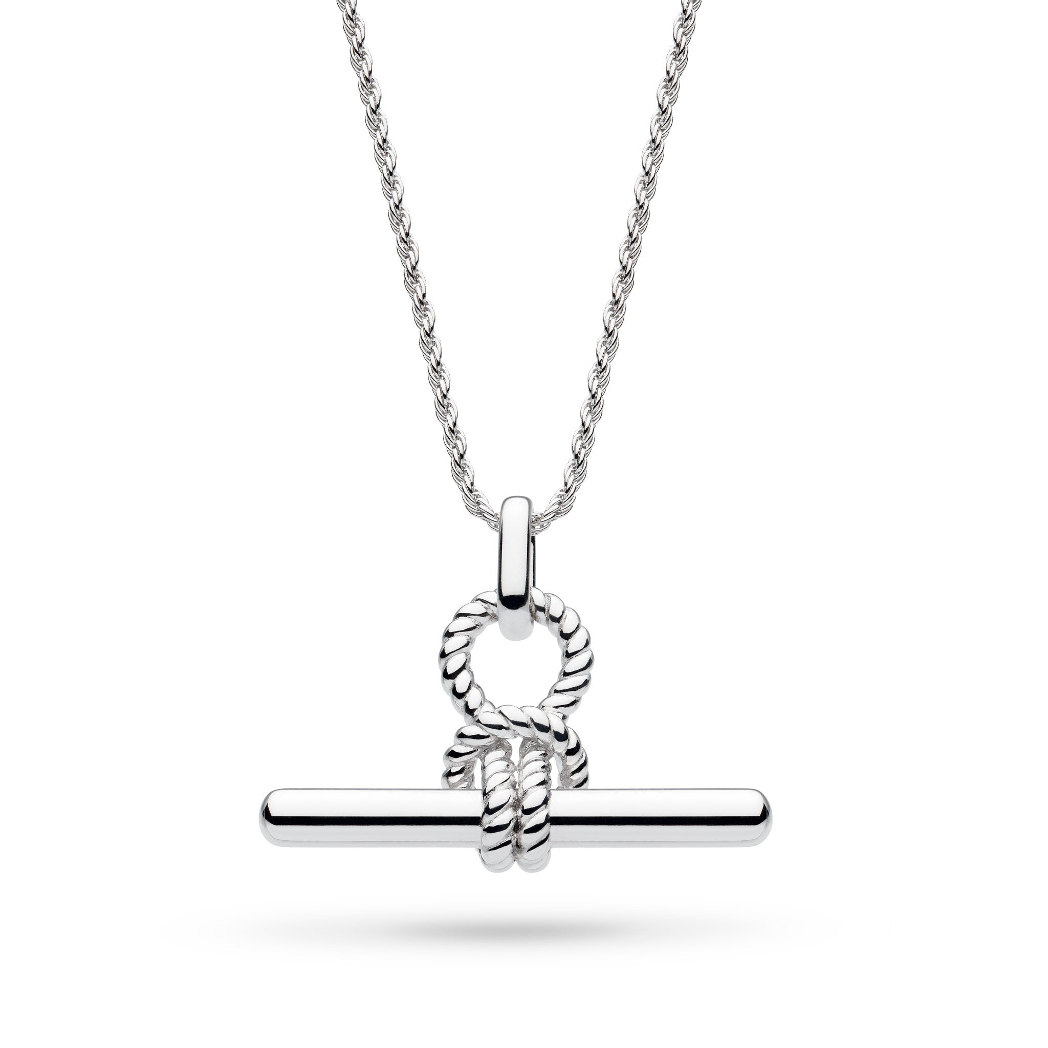 Marina Rope Knot T-Bar Grande Necklace