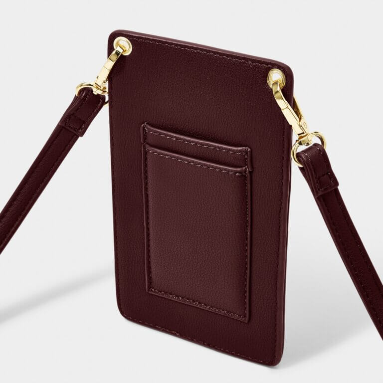 Bea Cell Bag | Plum | 18cm X 10.5cm X 1.5cm