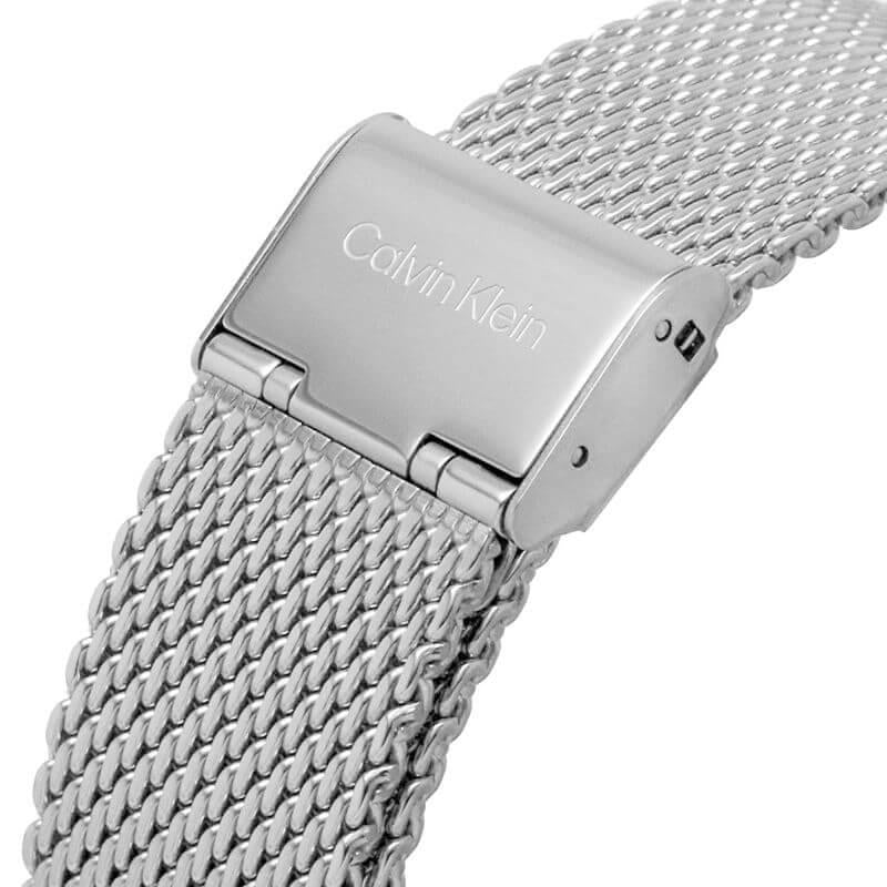 Modern Sunray Grey Dial Rose Gold Bezel & Steel Mesh Bracelet Strap Gents Watch