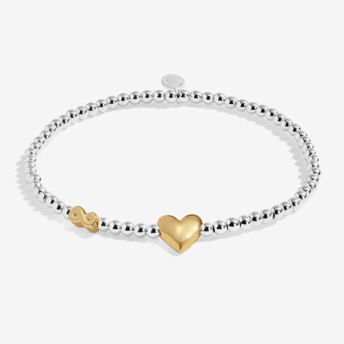 Birth Month A Little 'September' Silver & Gold Plated Bracelet