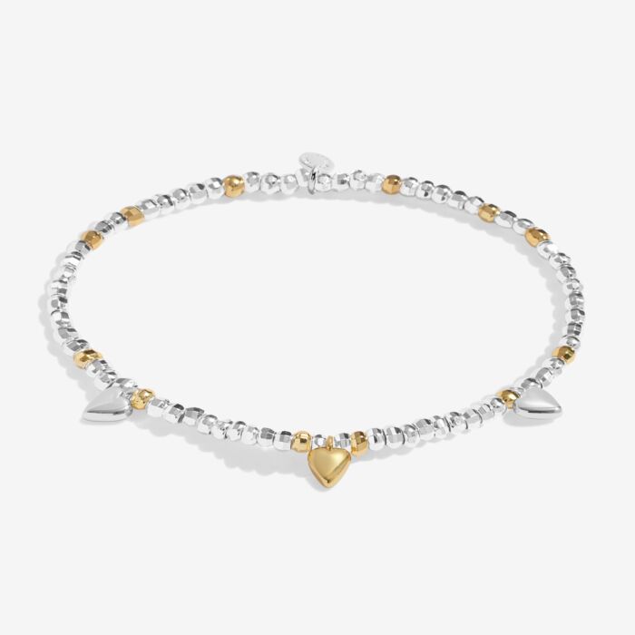 Sparkle Confetti A Little 'Amazing Sister' Silver & Gold Plated Bracelet