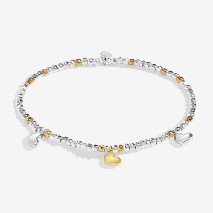 Sparkle Confetti A Little 'Will You Be My Bridesmaid' Silver & Gold Plated Bracelet