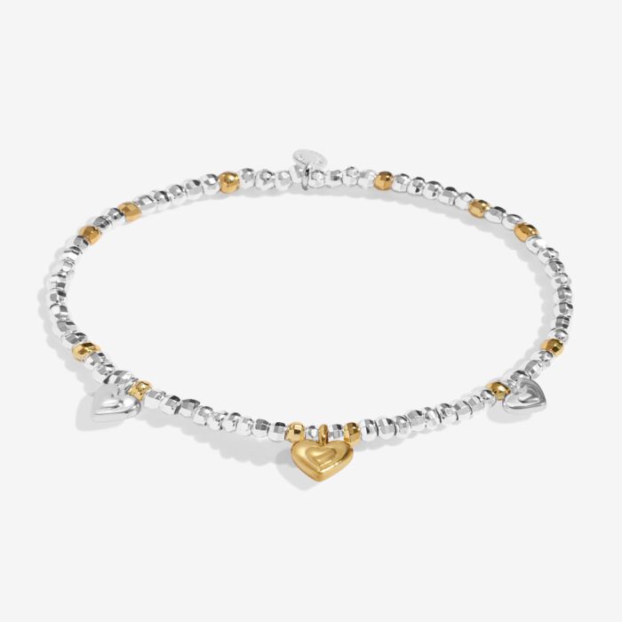 Sparkle Confetti A Little 'Beautiful Bride' Silver & Gold Plated Bracelet