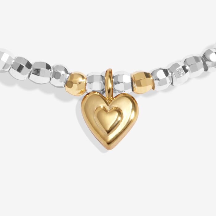 Sparkle Confetti A Little 'Beautiful Bride' Silver & Gold Plated Bracelet