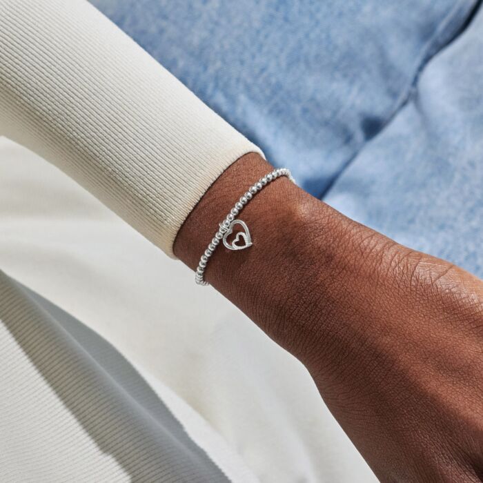 Mother's Day A Little 'Happy First Mother's Day' Silver Plated Bracelet