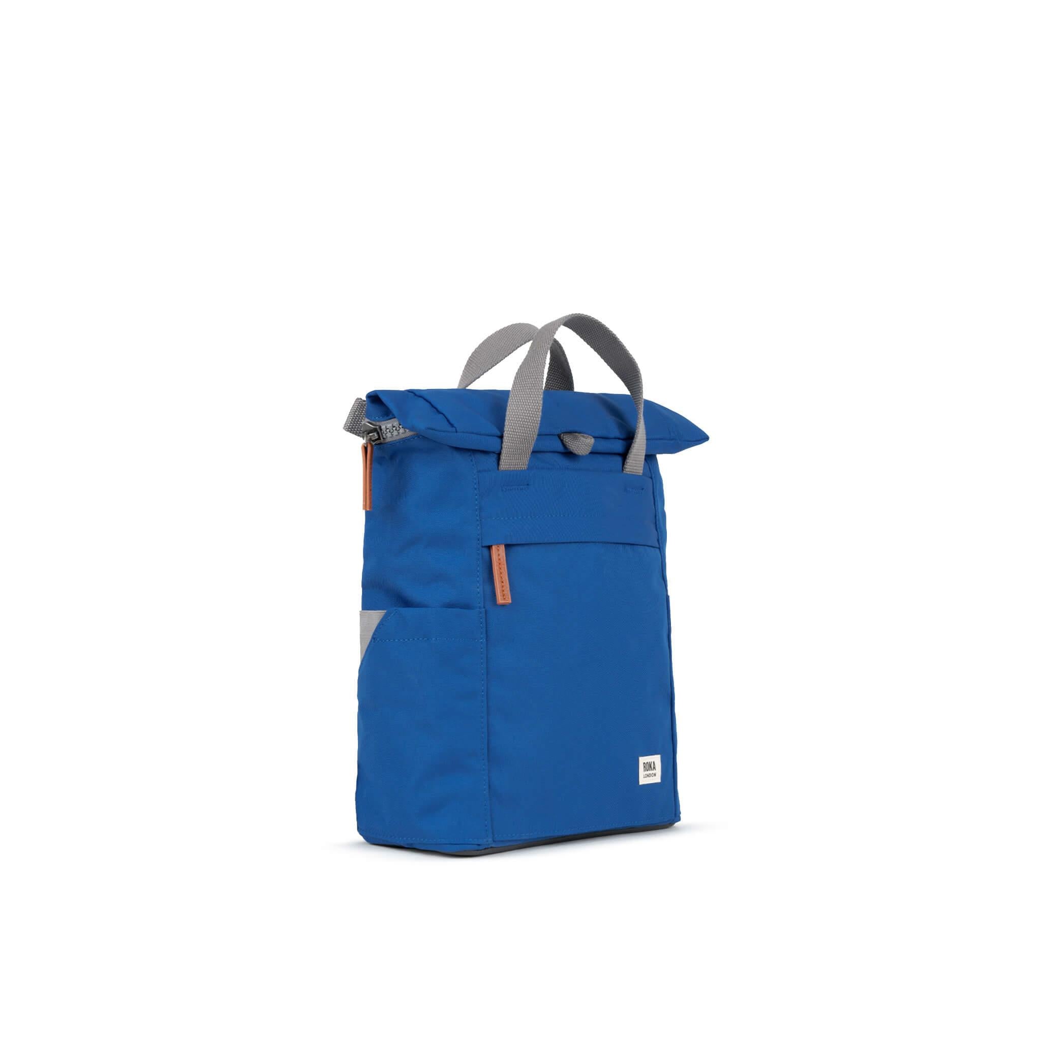 Finchley A Galactic Blue Small Recycled Canvas