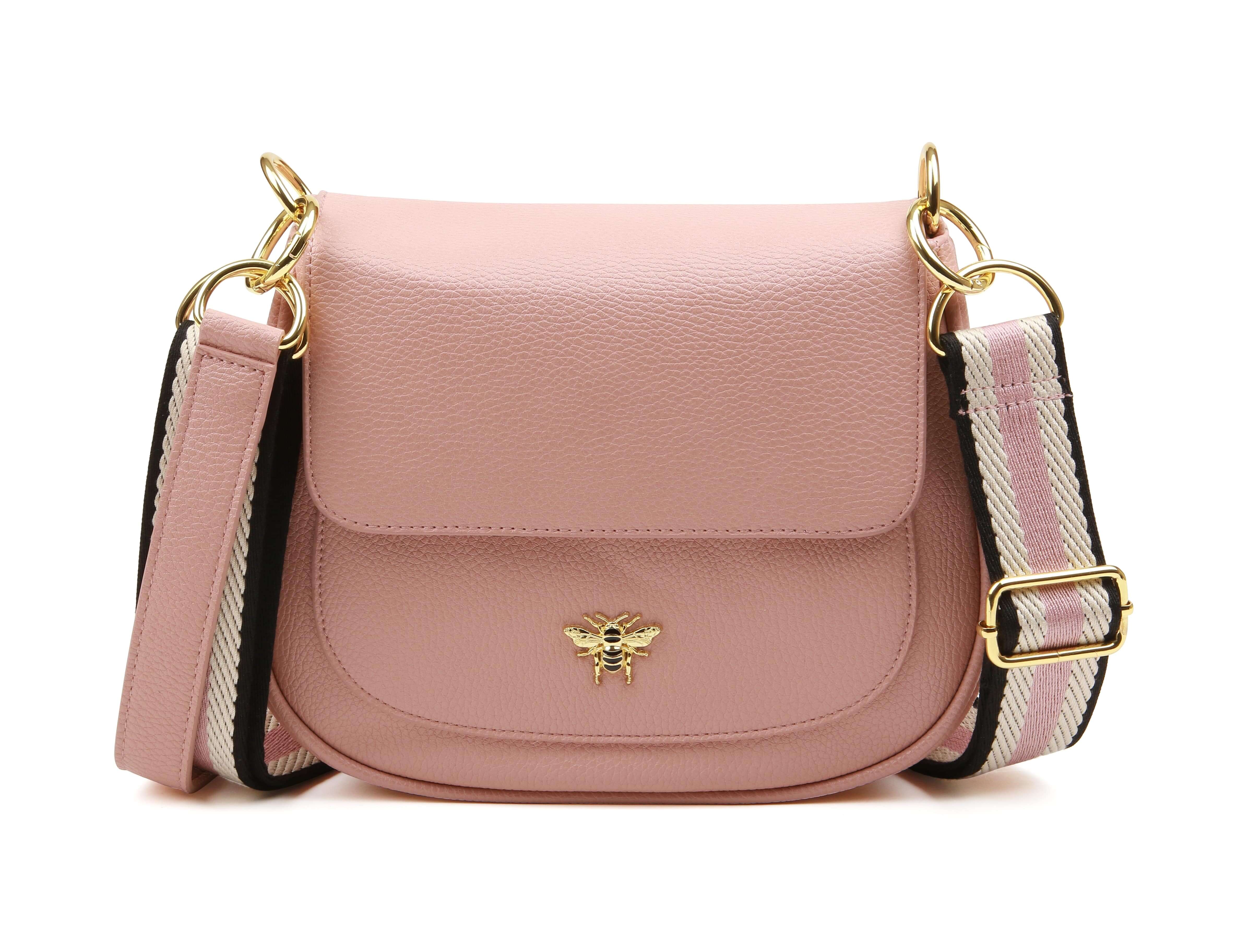 Ascot Saddle Bag In Pink