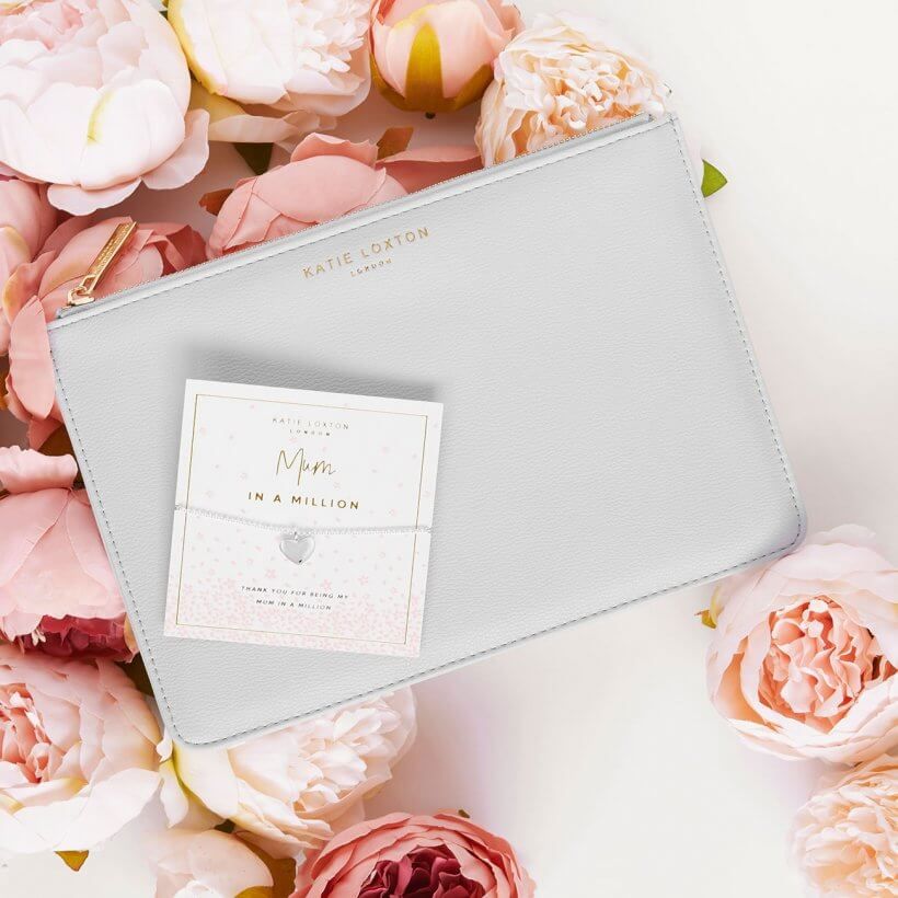 Pouch And Bracelet Gift Set | Mum | Light Blue