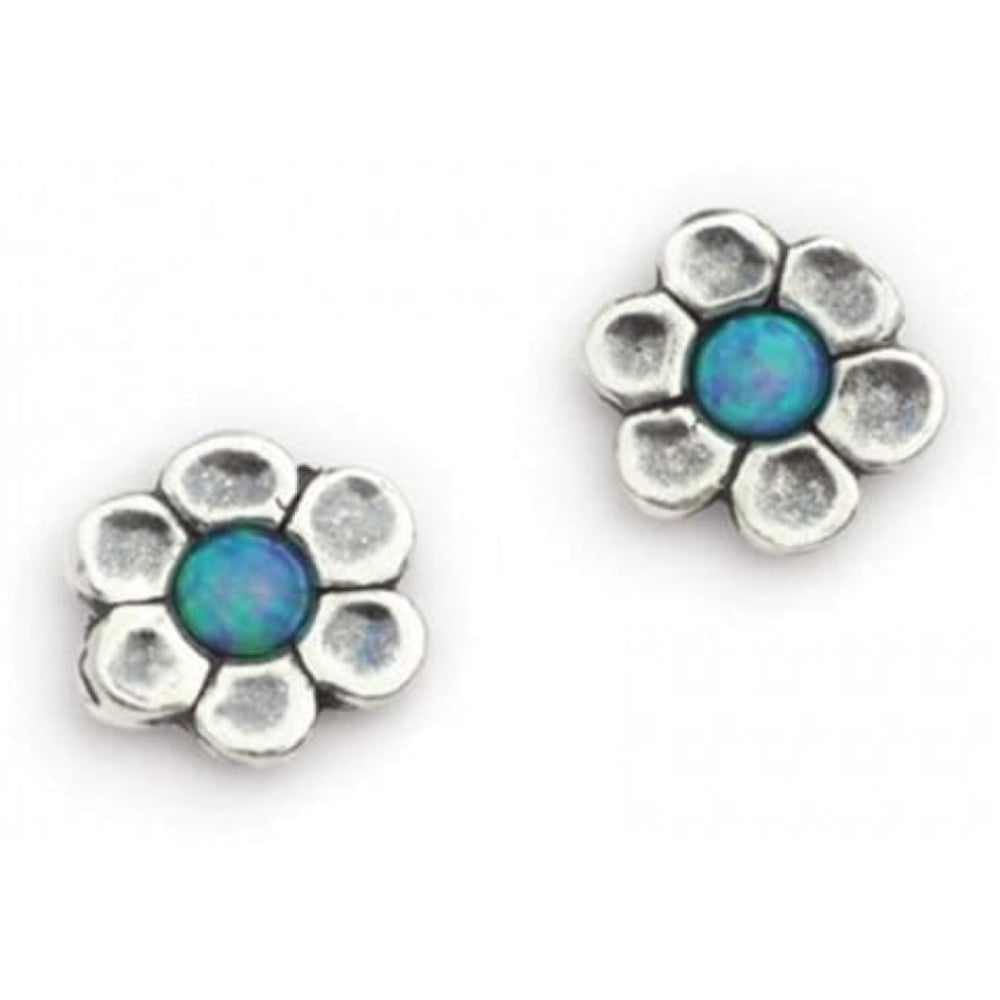 Ladies Handmade Flower Stud Earrings