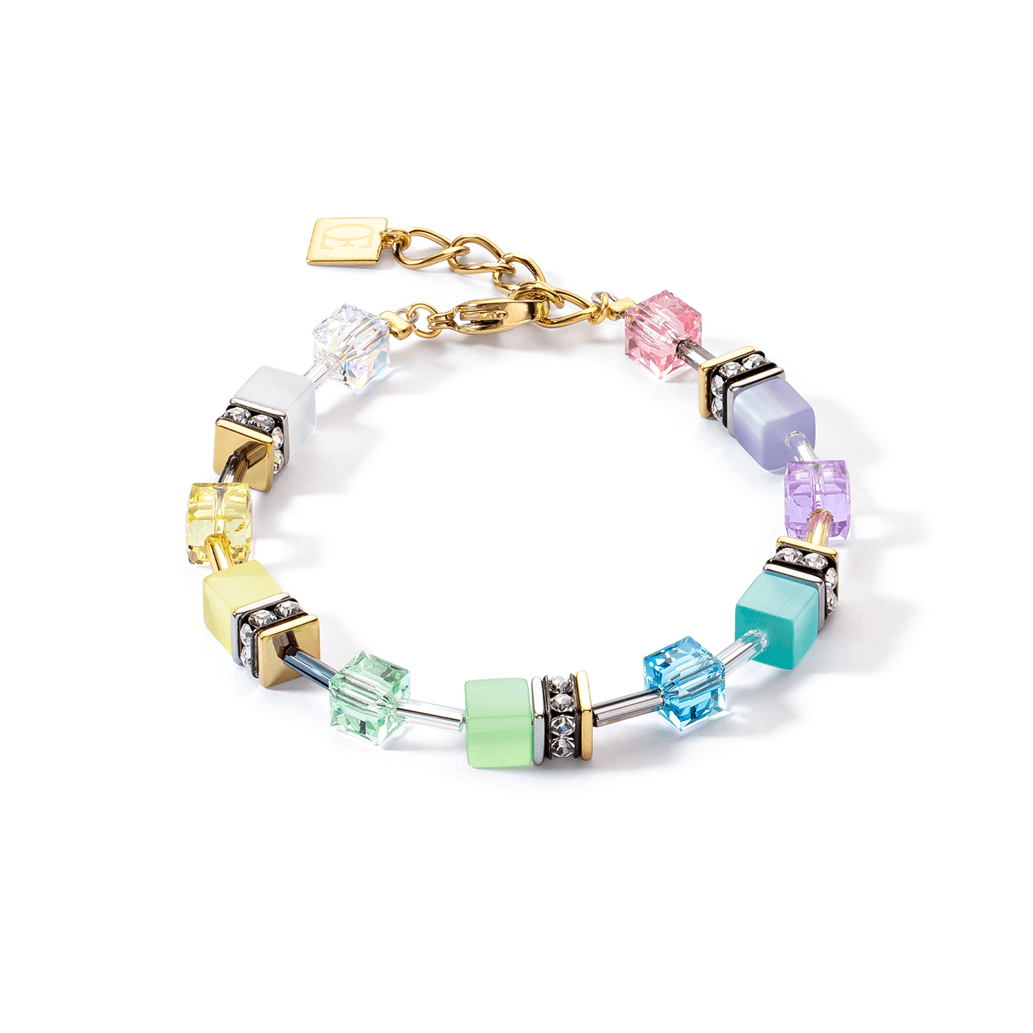 GeoCUBE Multicolour Gentle Bracelet