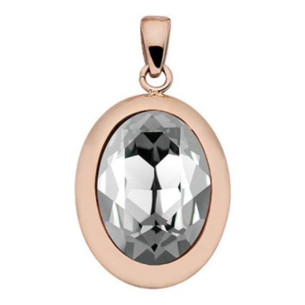 Pendant Tivola Crystal Big Rose Gold