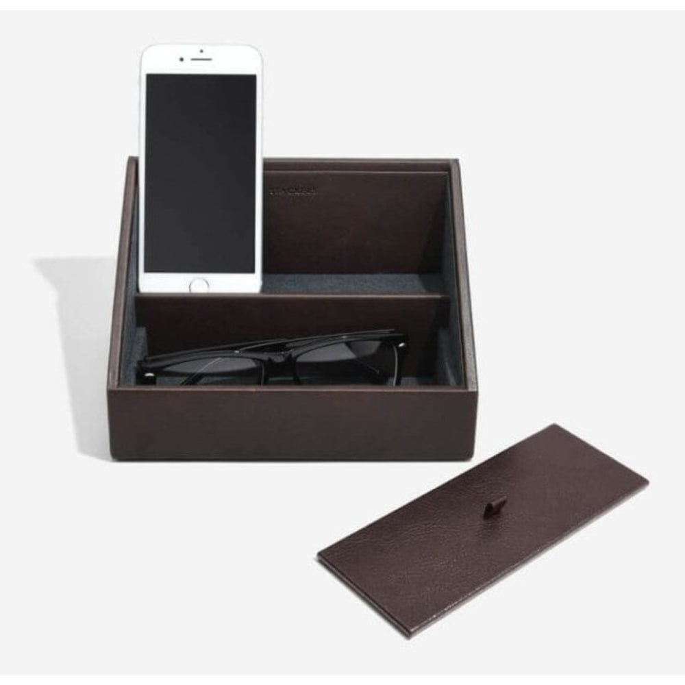 Brown Mini Charging Valet