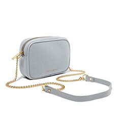 Amalfi Canvas Millie Crossbody Bag Dusty Blue