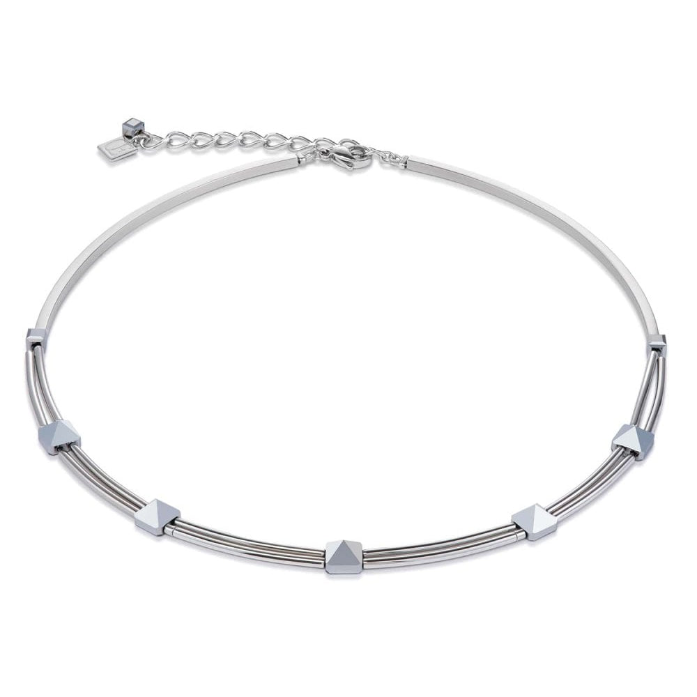 Swarovski Crystals & Stainless Steel Necklace