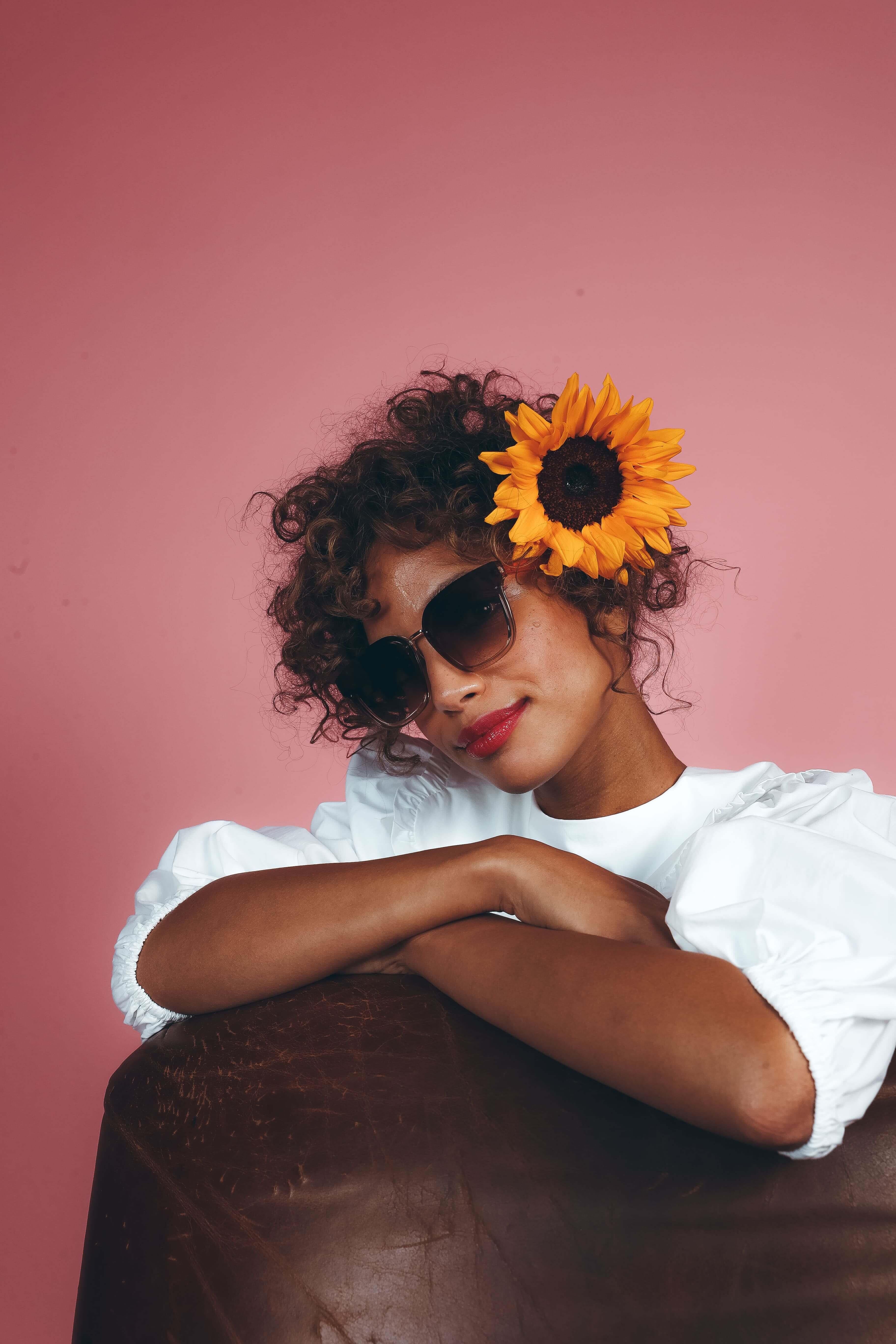 Hazel - Mocha/Apricot Sunglasses