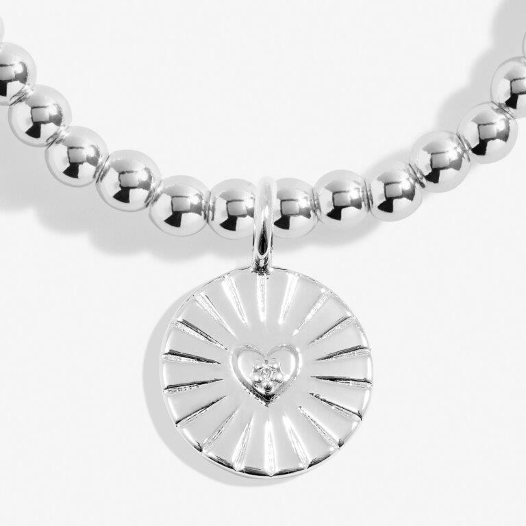 A Little 'She Who Dares Wins' Silver Plated Bracelet