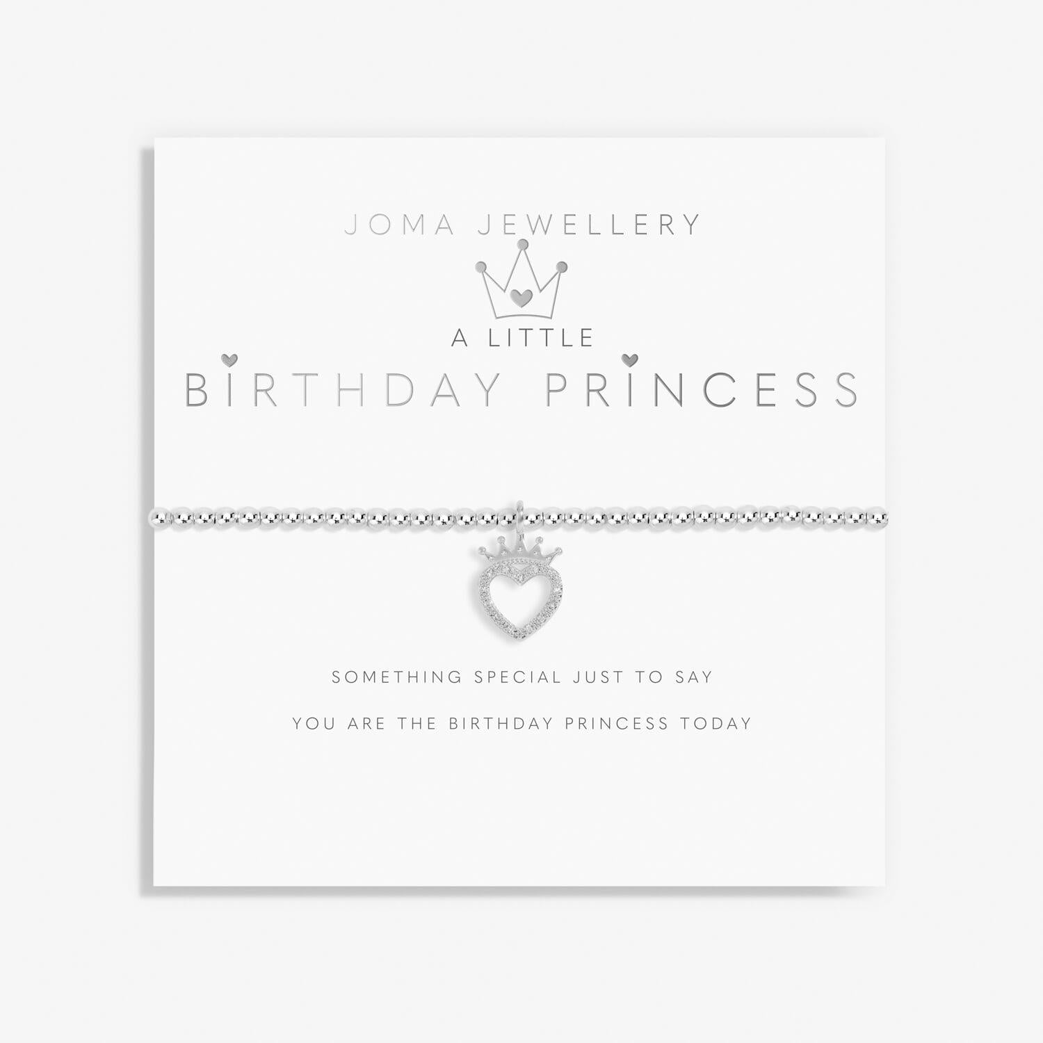 Children's A Little 'Birthday Princess' Bracelet
