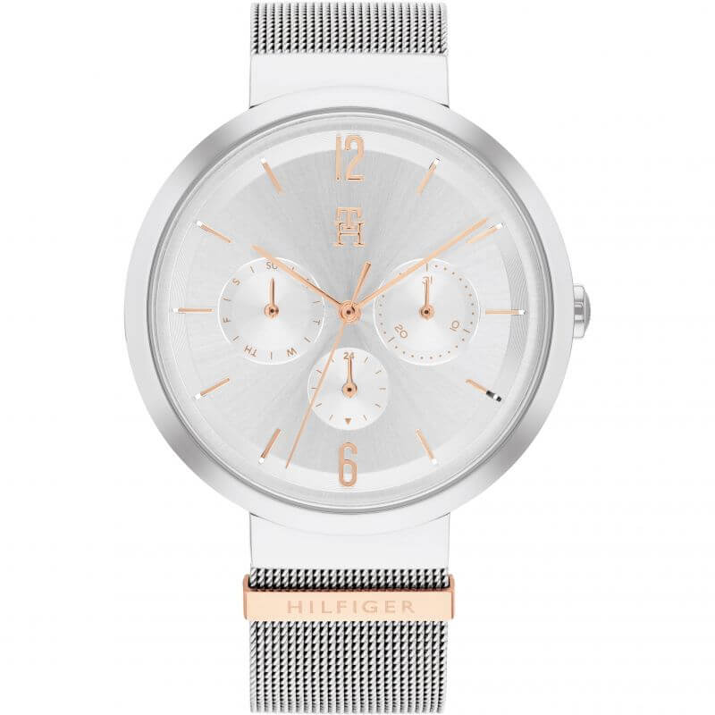 Lidia Silver Mesh Bracelet Watch Ladies Watch