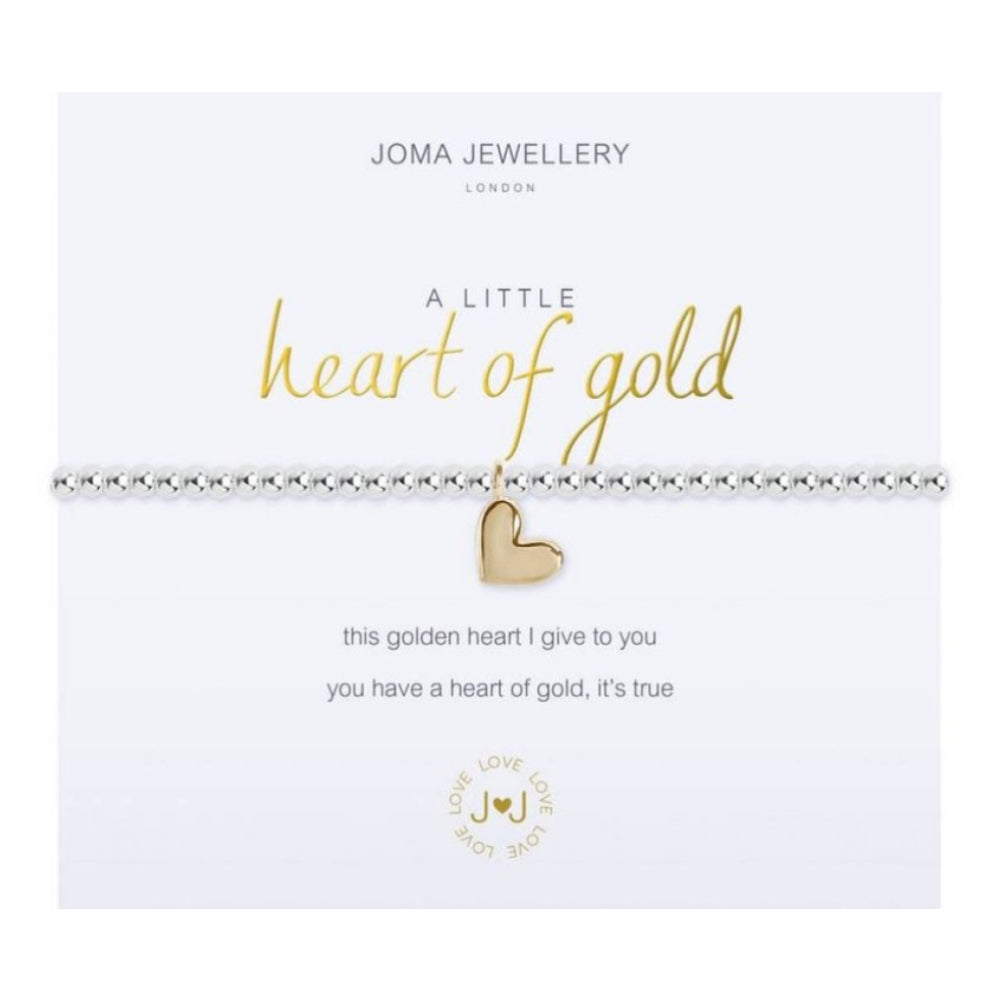 A Little Heart Of Gold Bracelet