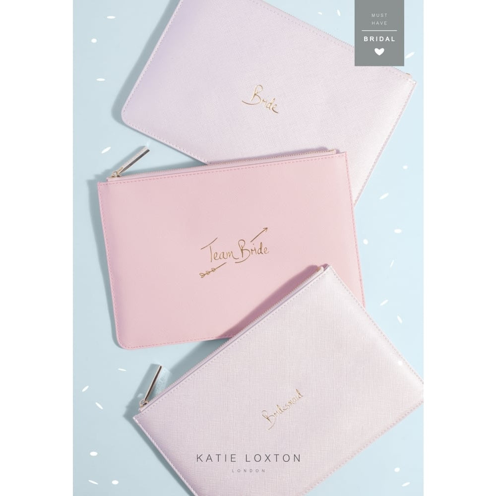 Team Bride - Perfect Pouch - Pink