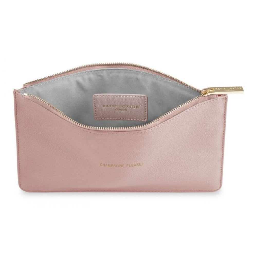 Perfect Pouch | Champagne Please | Pink | 16 X 24 Cm