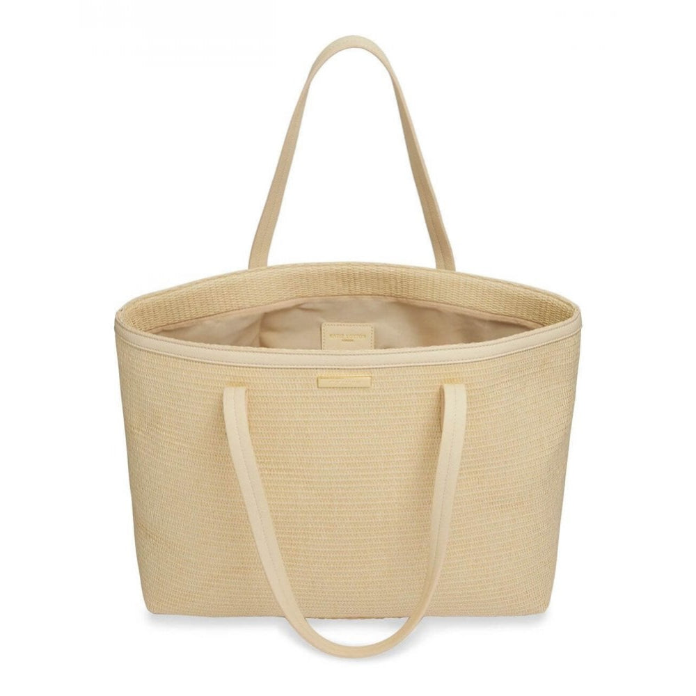 Callie Large Tote Beach Bag | Natural | 33.8 X 50 X 18cm