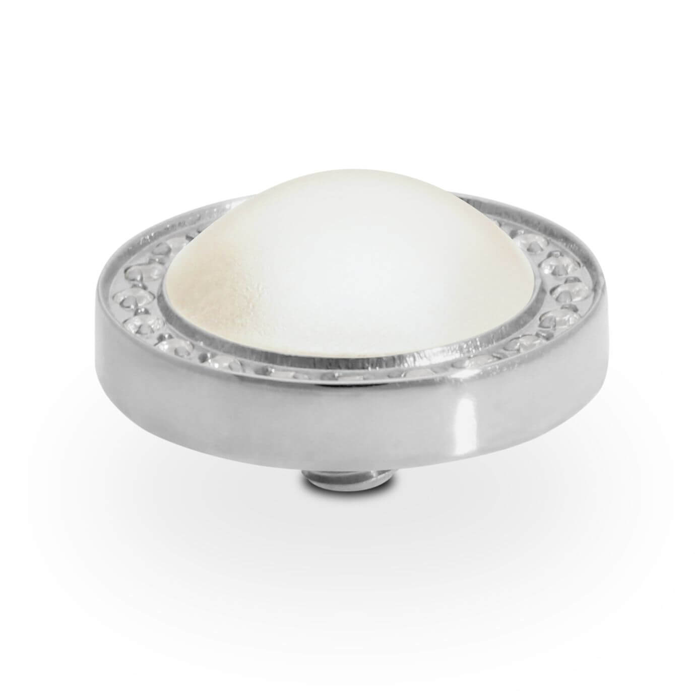 CANINO Deluxe (S/P) 10.5mm White Pearl Ring Top