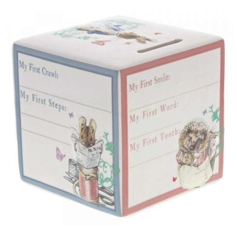 Peter Rabbit New Baby Money Bank