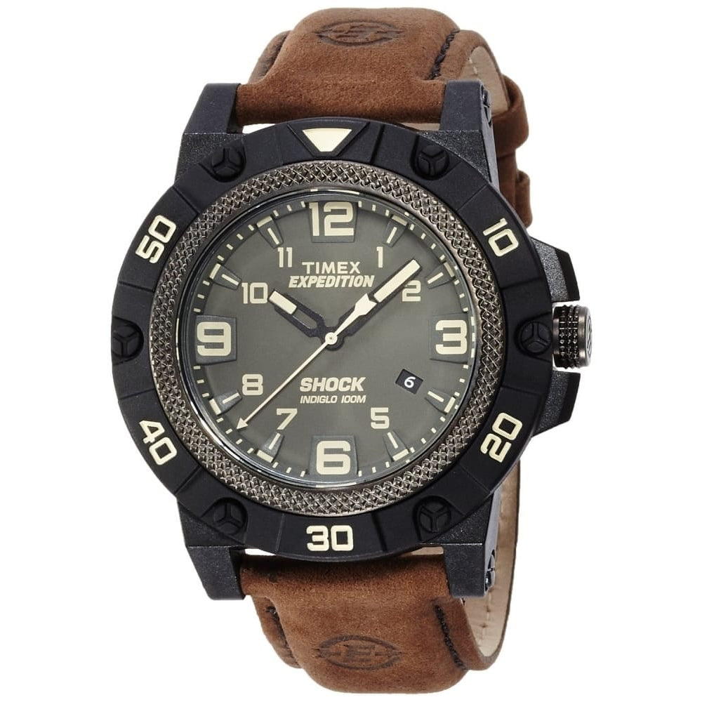 Expedition Field Shock Black Dial Blue Strap