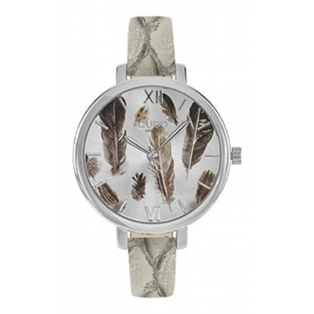 Celina Silver White Dial Ladies Watch