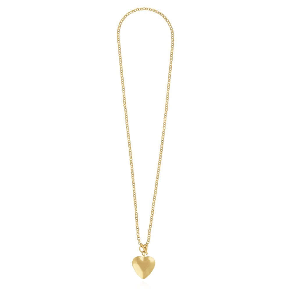 Life Lockets Gold Heart Locket 50cm Necklace