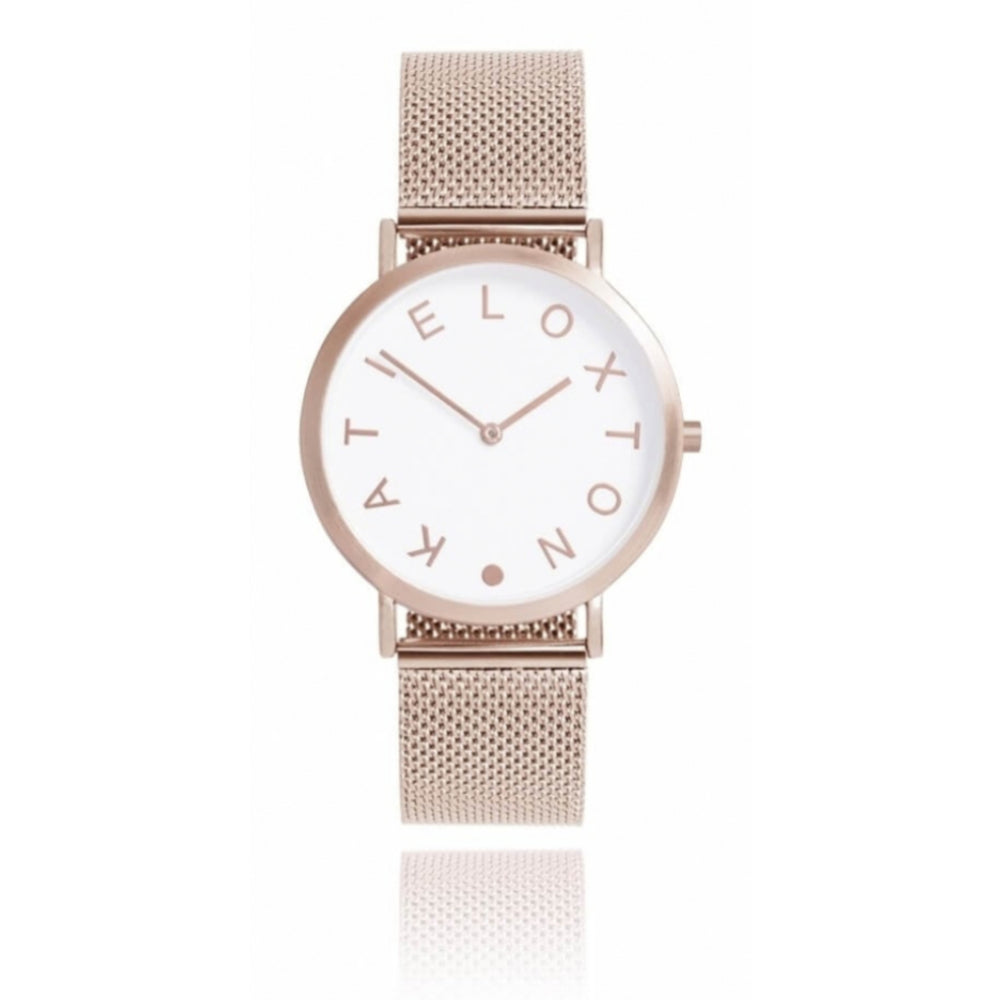 RAI Rose Gold Plated Chain Mail Watch
