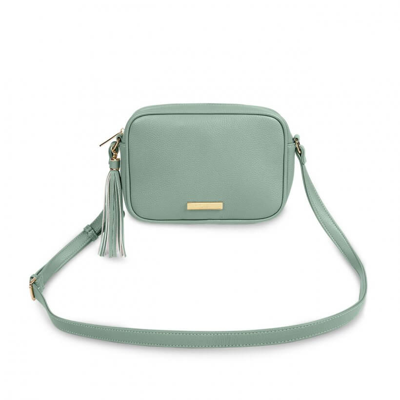 Sophia Tassel Crossbody Bag | Mint Green