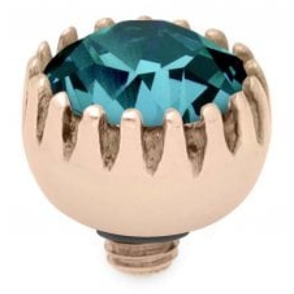 Indicolite Crystal Interchangeable Top London (Rg/P)