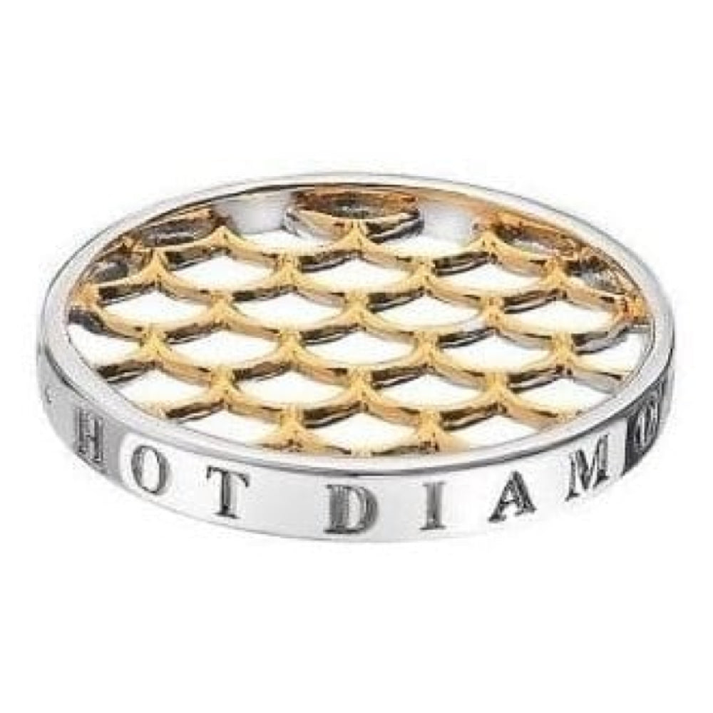 Ladies 25mm Gold Weaver Coin