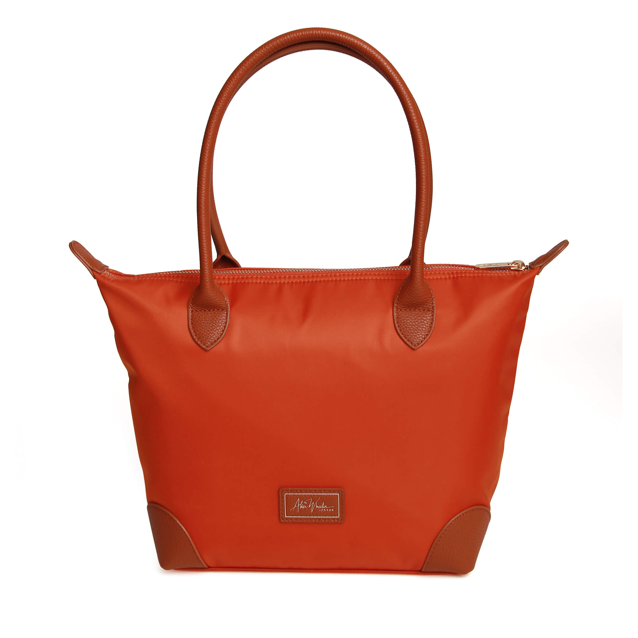 Medium Purley Tote Bag In Orange