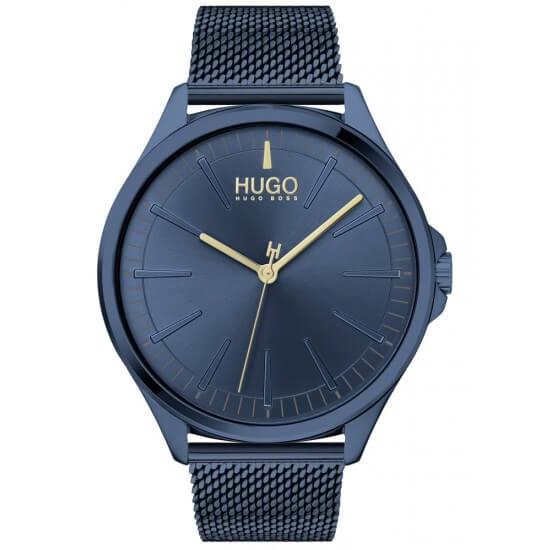 SMASH Blue Dial Stainless Steel Mesh Strap Gents Watch