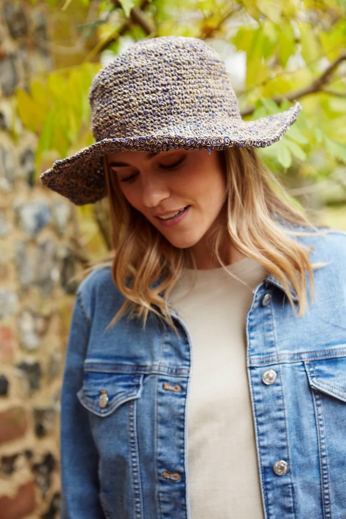 Hemp/Cotton Hat Denim