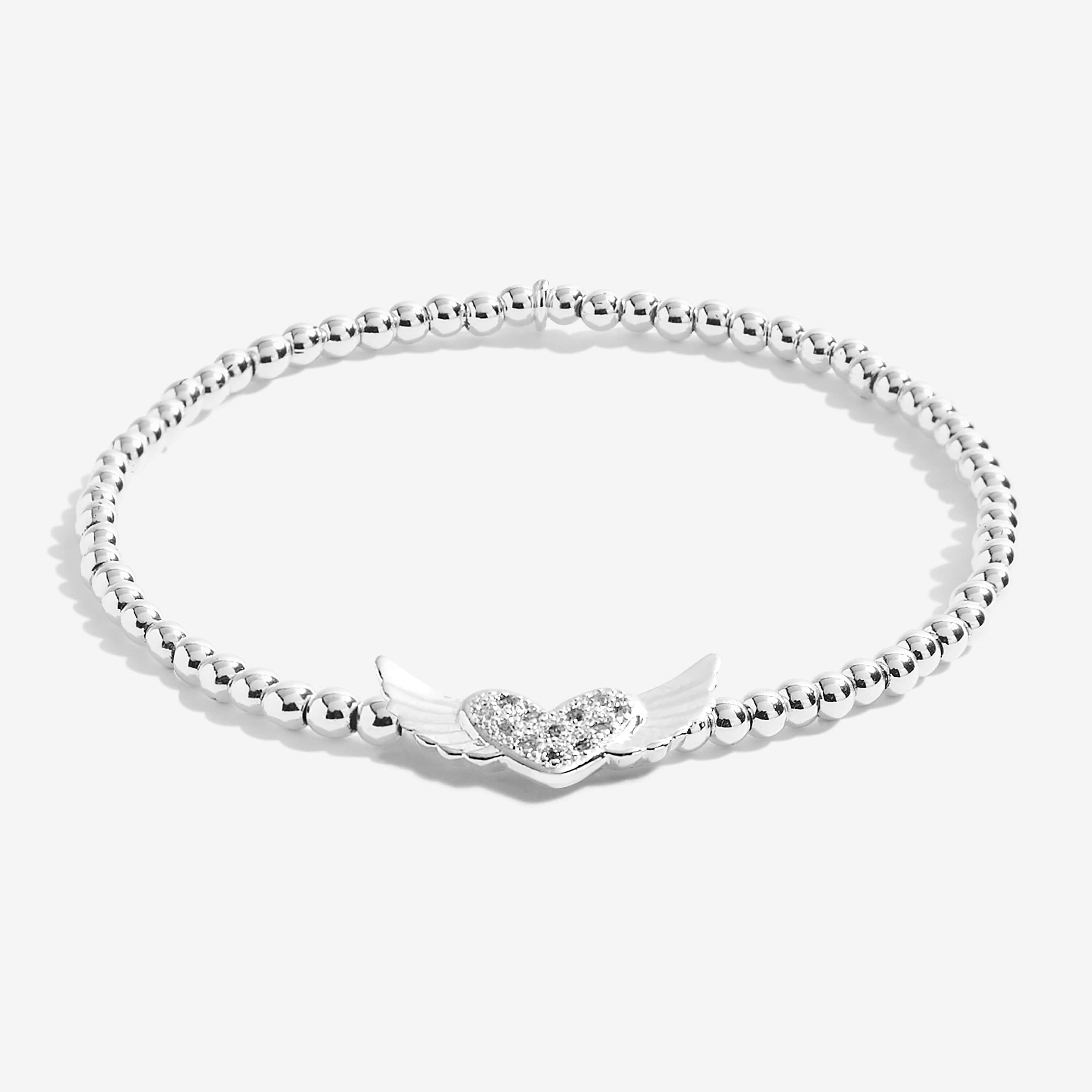 A Little | Wings To Fly | Silver | Bracelet | 17.5cm Stretch