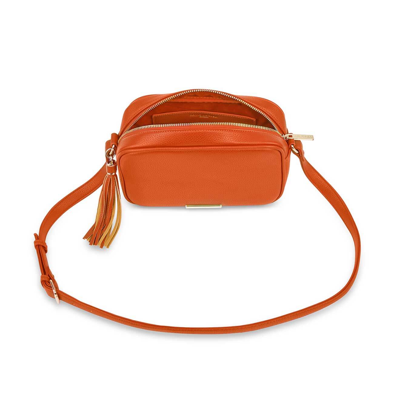 Sophia Tassel Crossbody Bag | Orange