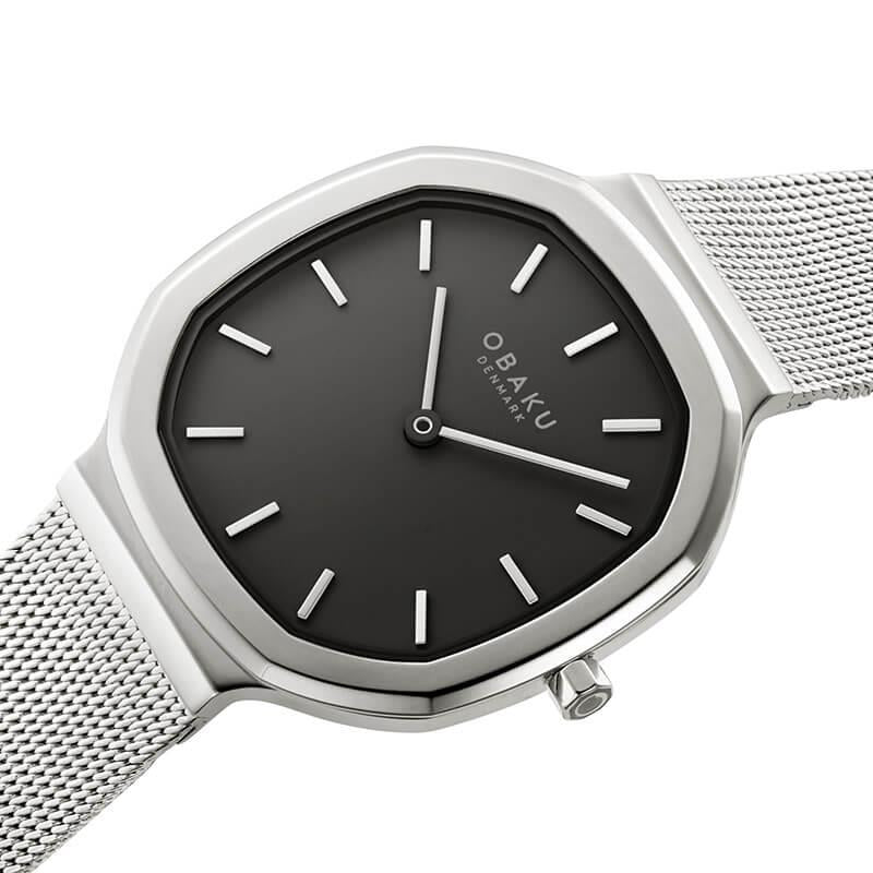 OKTANT LILLE - ONYX Ladies Ultra Slim Watch