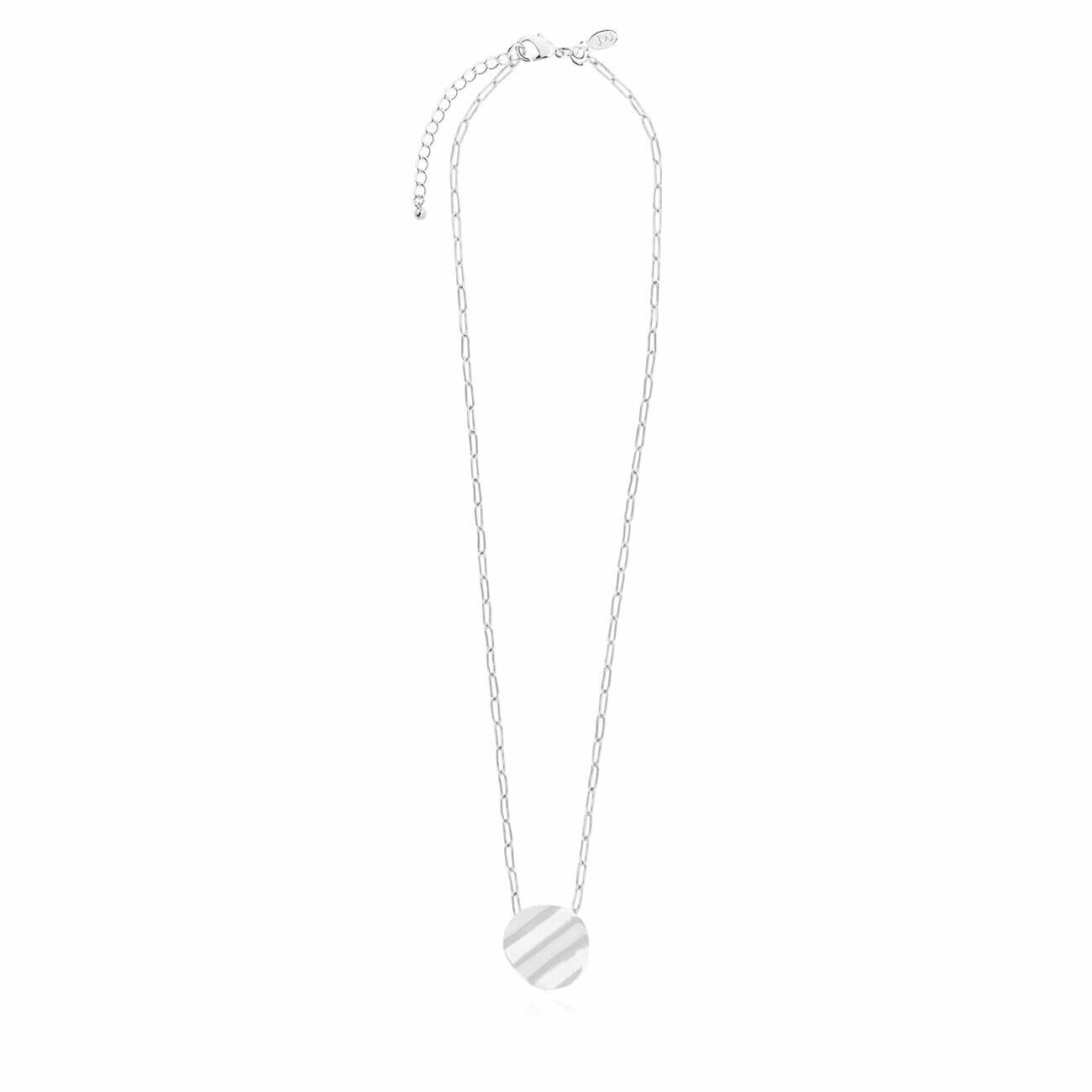 Amara | Silver Ripple | Necklace | 46cm + 5cm Extender