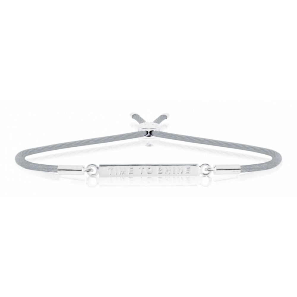 MESSAGE BRACELET - Time To Shine