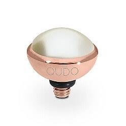 BOTTONE (RG/P) 10mm Cream Pearl Ring Top