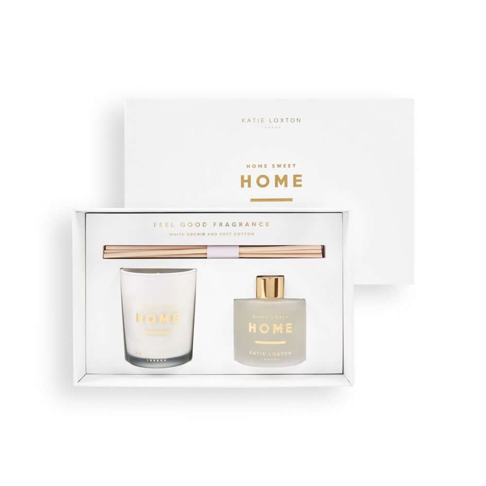 Sentiment Mini Fragrance Set | Home Sweet Home | White Orchid And Soft Cotton