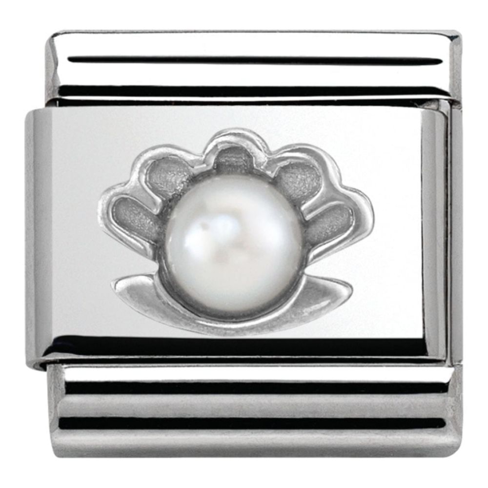 Classic Pearl Shell Link