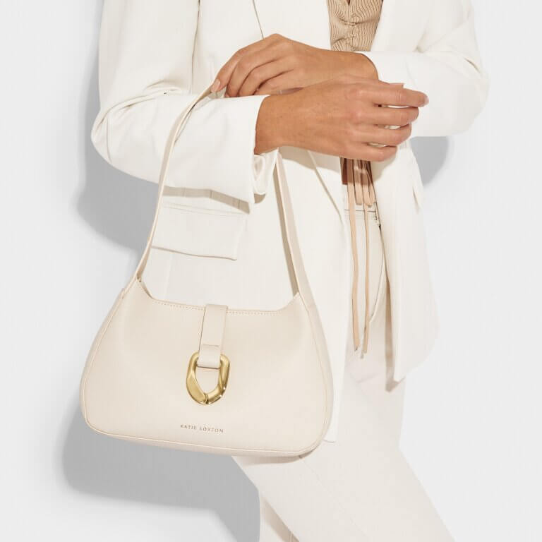 Blake Small Shoulder Bag Off White