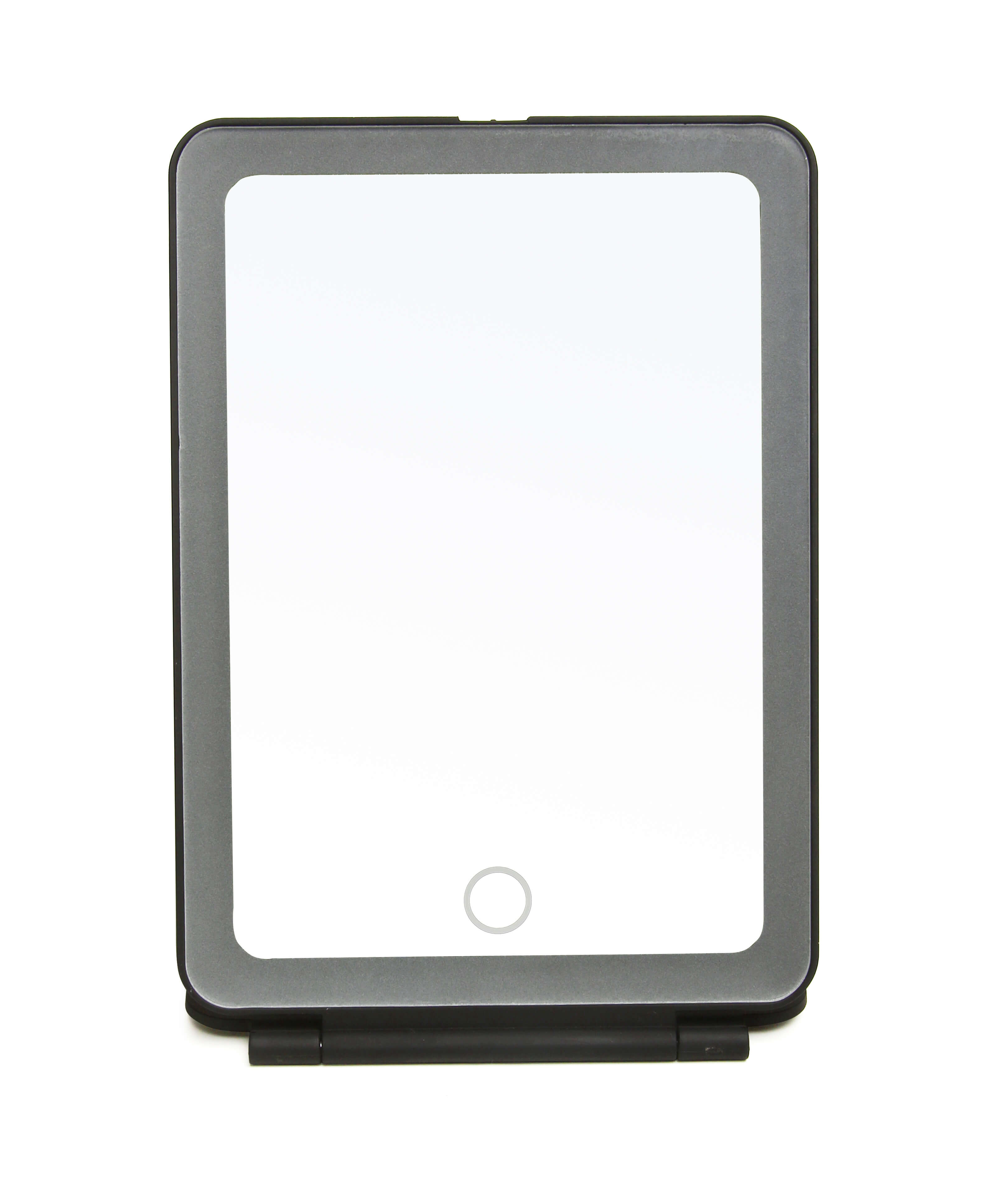 Black Soft Touch LED Mirror