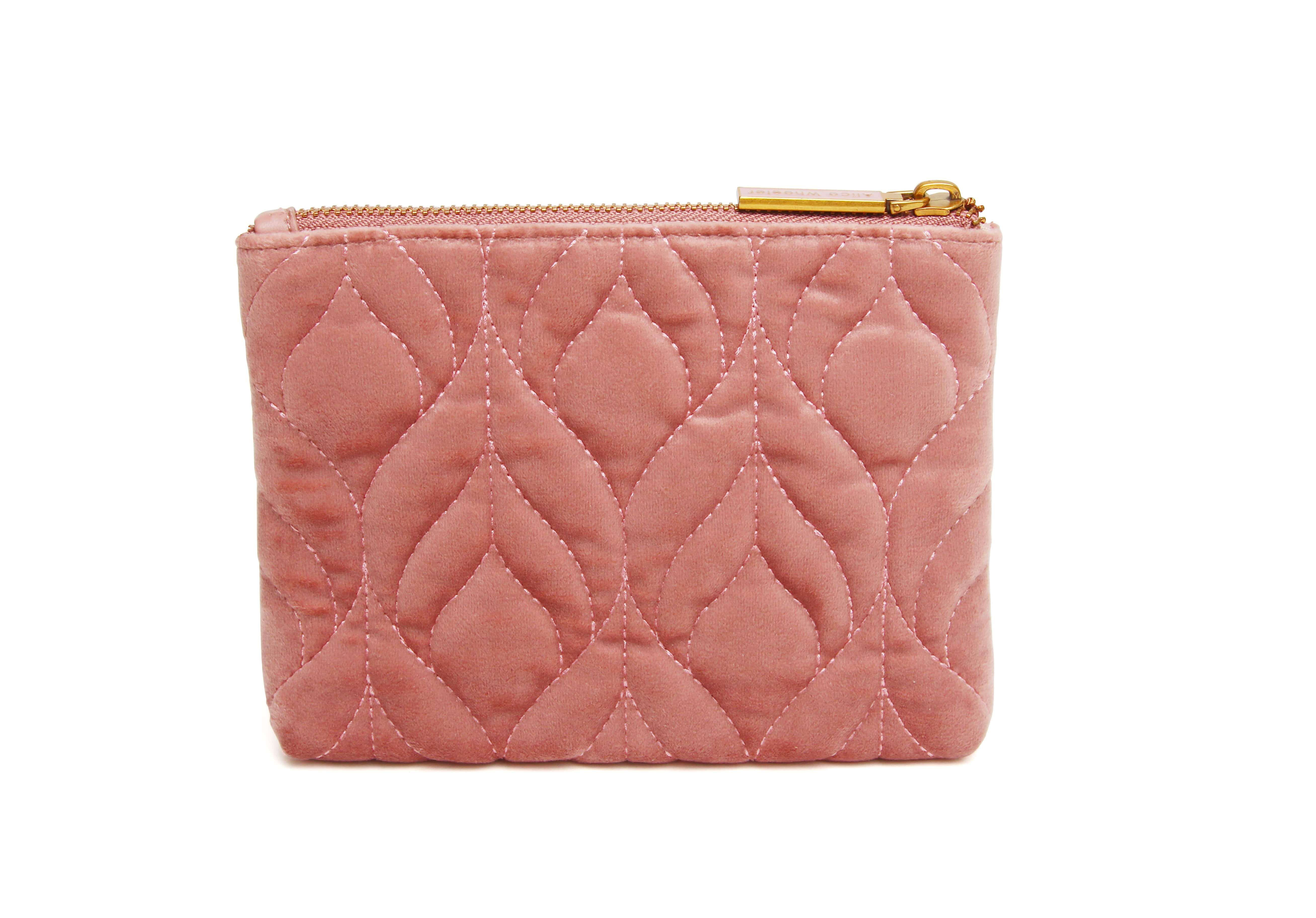 Pink Velvet Pouch