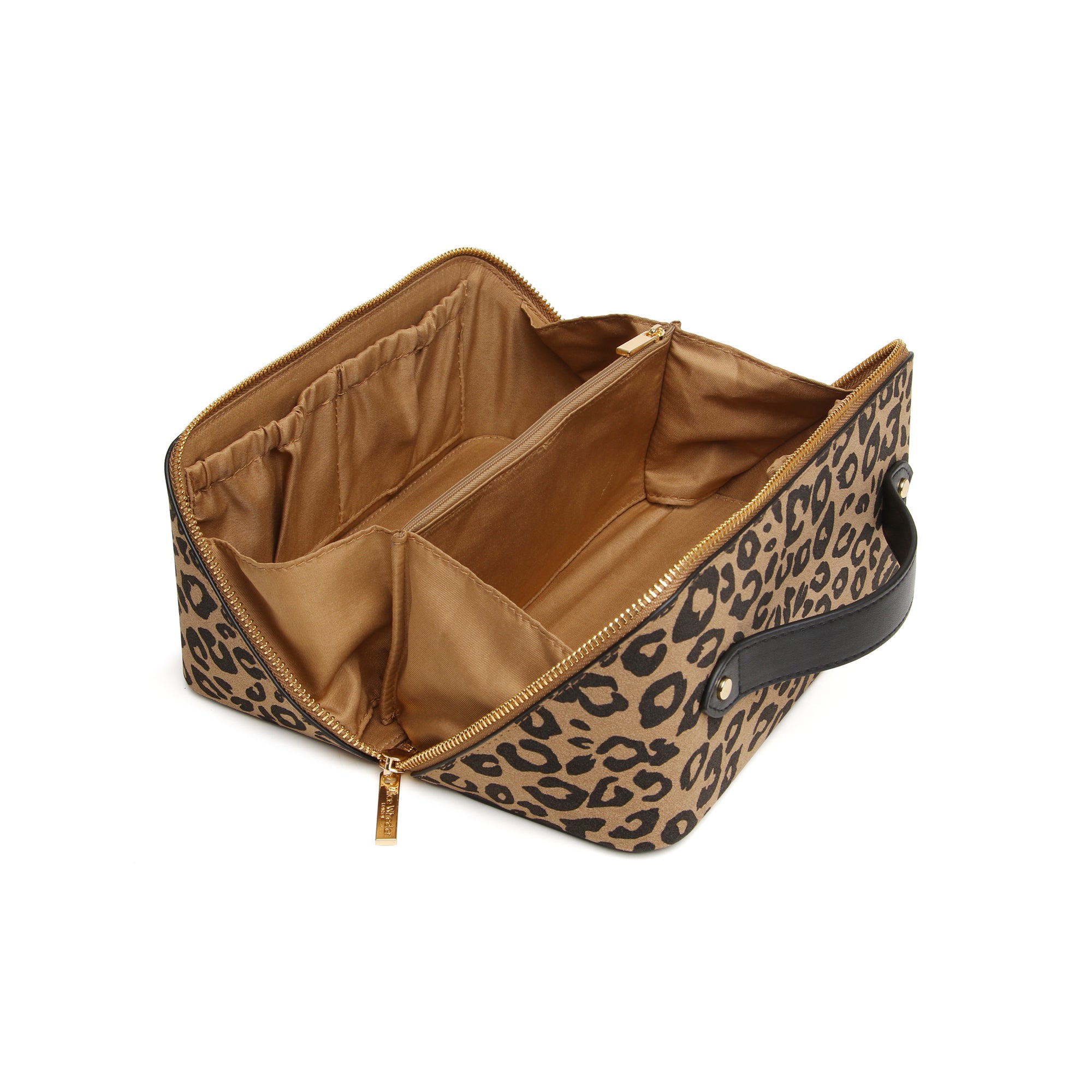 Dark Leopard Train Case